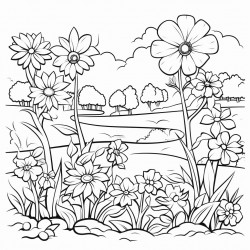 flower garden