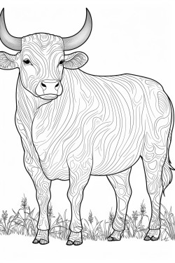 a texas cow