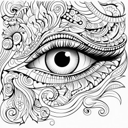 fantasy eyes mysterious