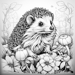 a hedgehog