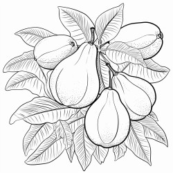 mango color by number