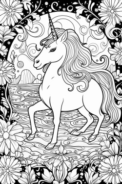 unicorn dreams a magical coloring adventure