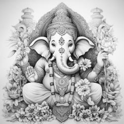 a ganpati ideol