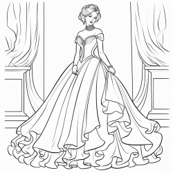 edwardian ball gown