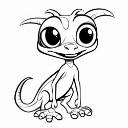 an alien lizard with 6 legs