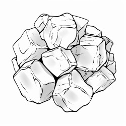 a soft smooth chunk of metal