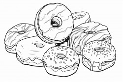 candy doughnuts ice cream