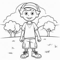 to create a coloring book