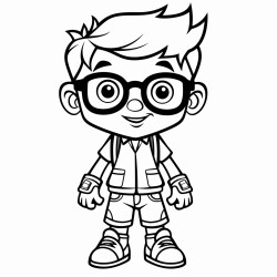 hombre calvo con lentes filosofo