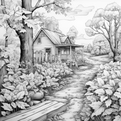 autumn leaves a scene capturing the beauty of fall with colorful leaves