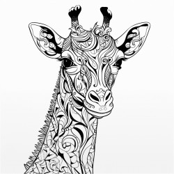 a cute girrafe