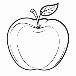 an apple