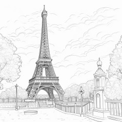 eiffel tower in paris