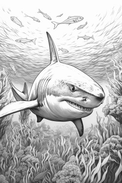 great white shark
