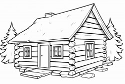 doucet log house