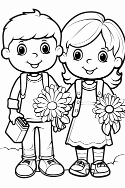 dos dibujos infantiles de encuentra las diferencias