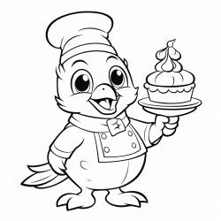 pastry chef bird