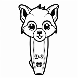 simple kid friendly kazoo with animal