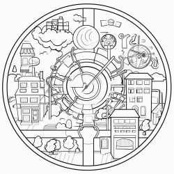 atom town