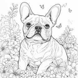 french bulldog in park