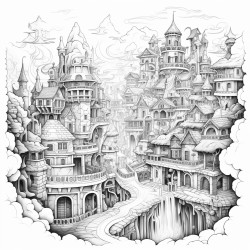 a fire kingdoms village