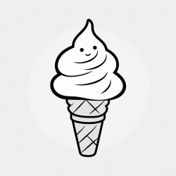 a simple ice cream
