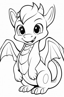 create a cute little dragon with unusual details with the ability of atmokinesis