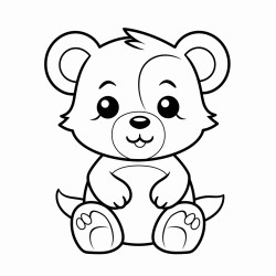cute basic sitting animal