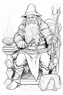 echanted dwarf magician