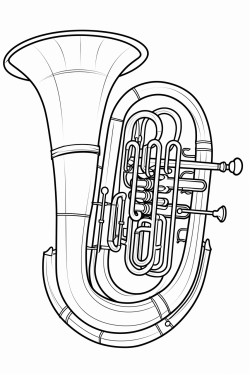 the musical instrument the tuba