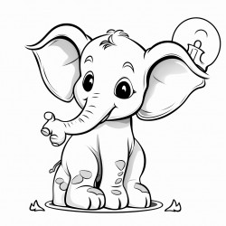 elephant and lightbulbs