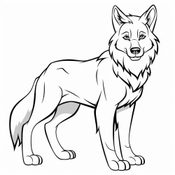 lobo bueno animado