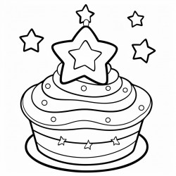 star capcake fun and festive for birthdays graduations or 4th of july celebrations