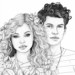 a white boy and a mixed girl couple