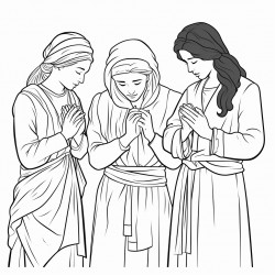 women from biblical times praying