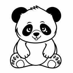 panda na dzrewie