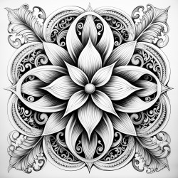 intricate symmetrical and repetitive designs