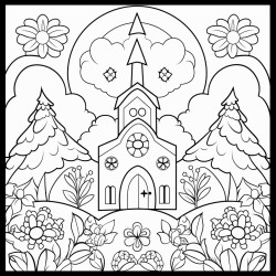 un portal de belen
