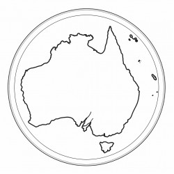 map of australia