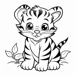 tigre bebe