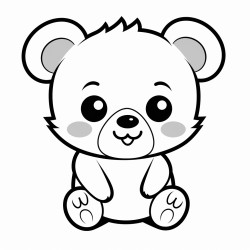 cute baby bear