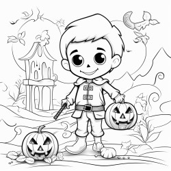uroczy wampir halloween