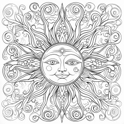 sun patterns