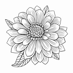 giant detailed flower