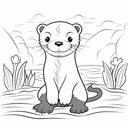 cute otter