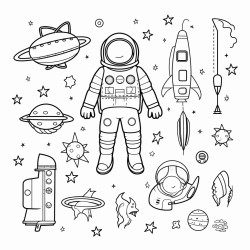 space exploration and underwater adventure