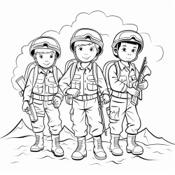 military themed for children