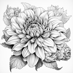 flower inside a paintbrush