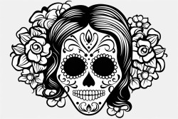 una momia de dia de muertos