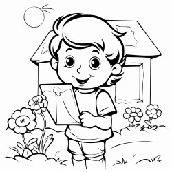 la lettre a mange la lettre u  e o u